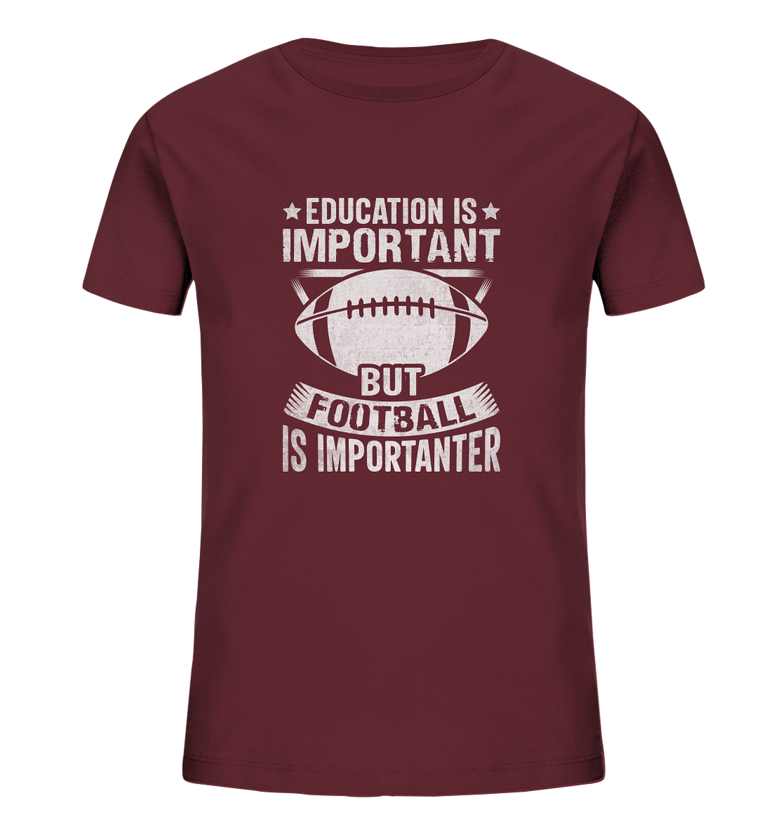 Football is importanter - Kids Organic Shirt