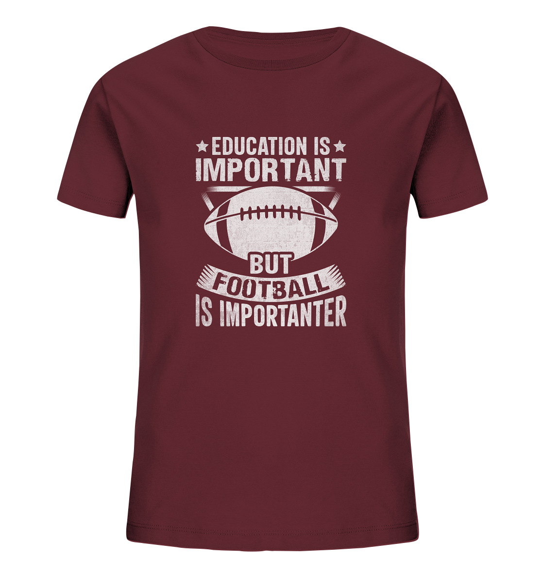 Football is importanter - Kids Organic Shirt