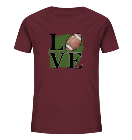 Football Love II - Kids Organic Shirt
