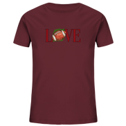 Football Love - Kids Organic Shirt