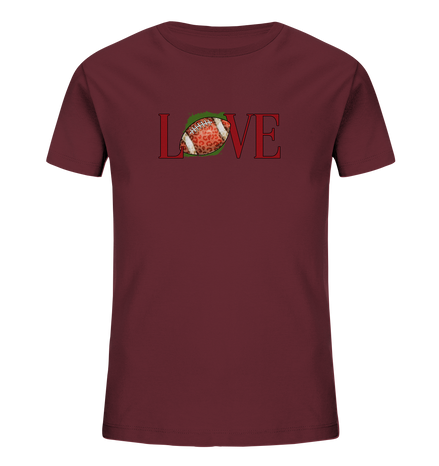 Football Love - Kids Organic Shirt