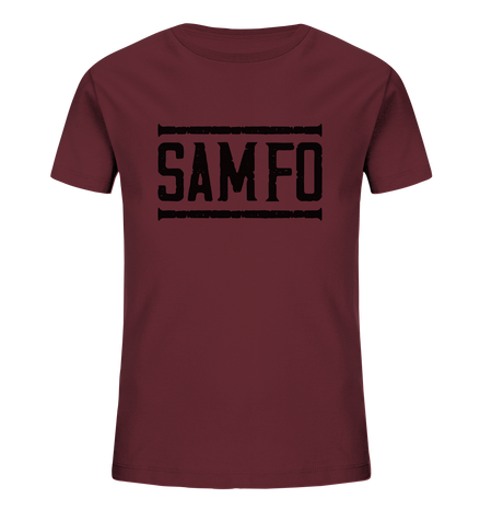 SAMFO black - Kids Organic Shirt