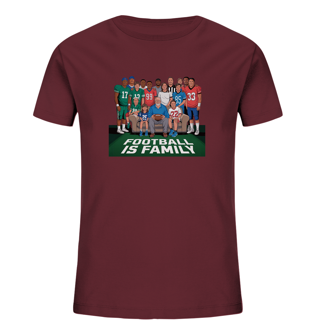 Football is Family - Kids Organic Shirt