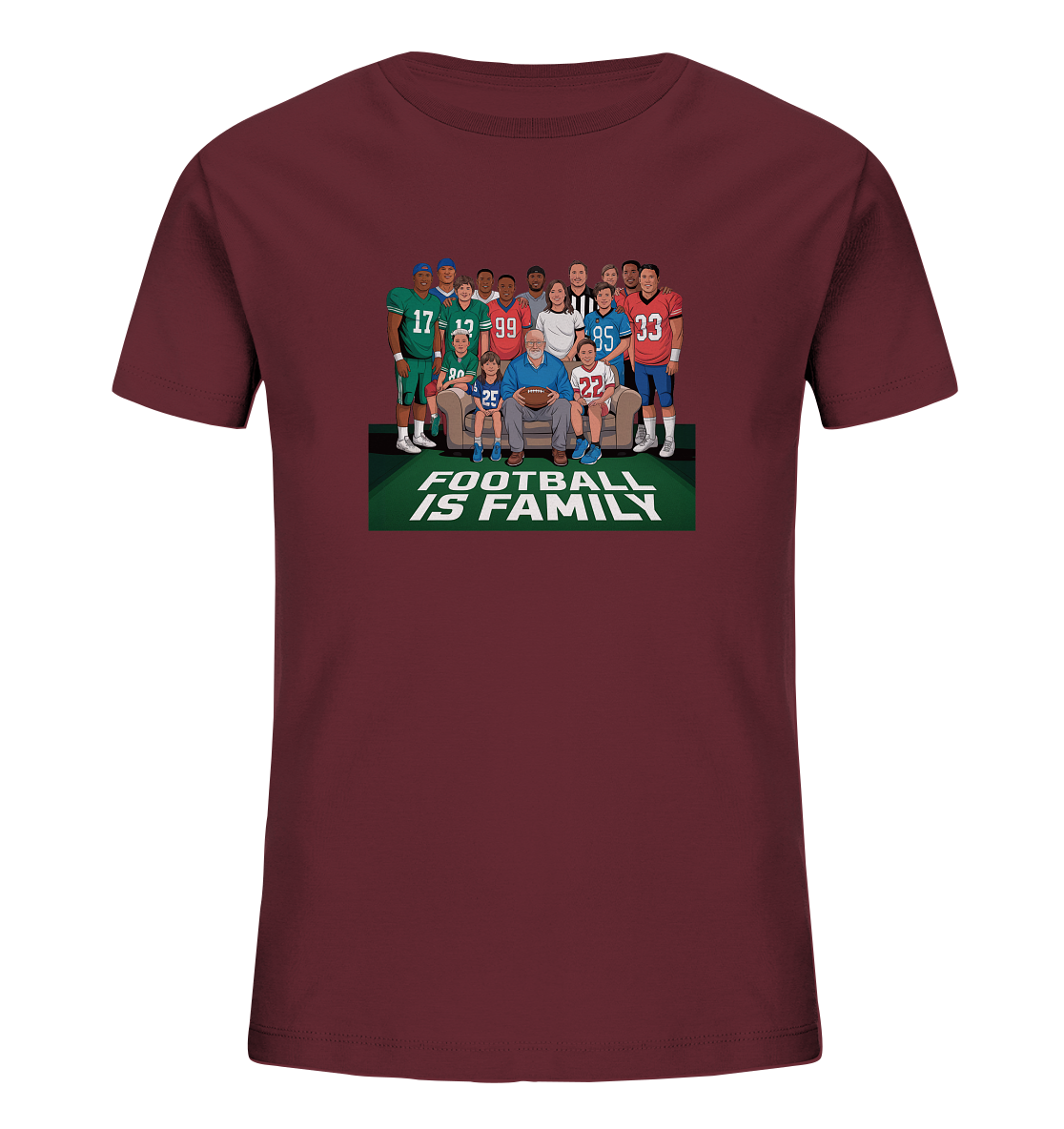 Football is Family - Kids Organic Shirt