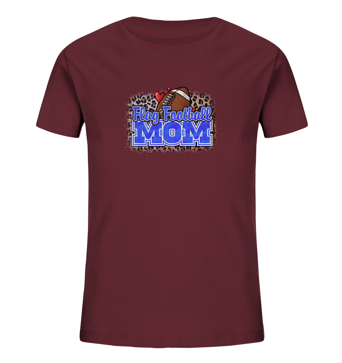 Flag Football Mom - Kids Organic Shirt
