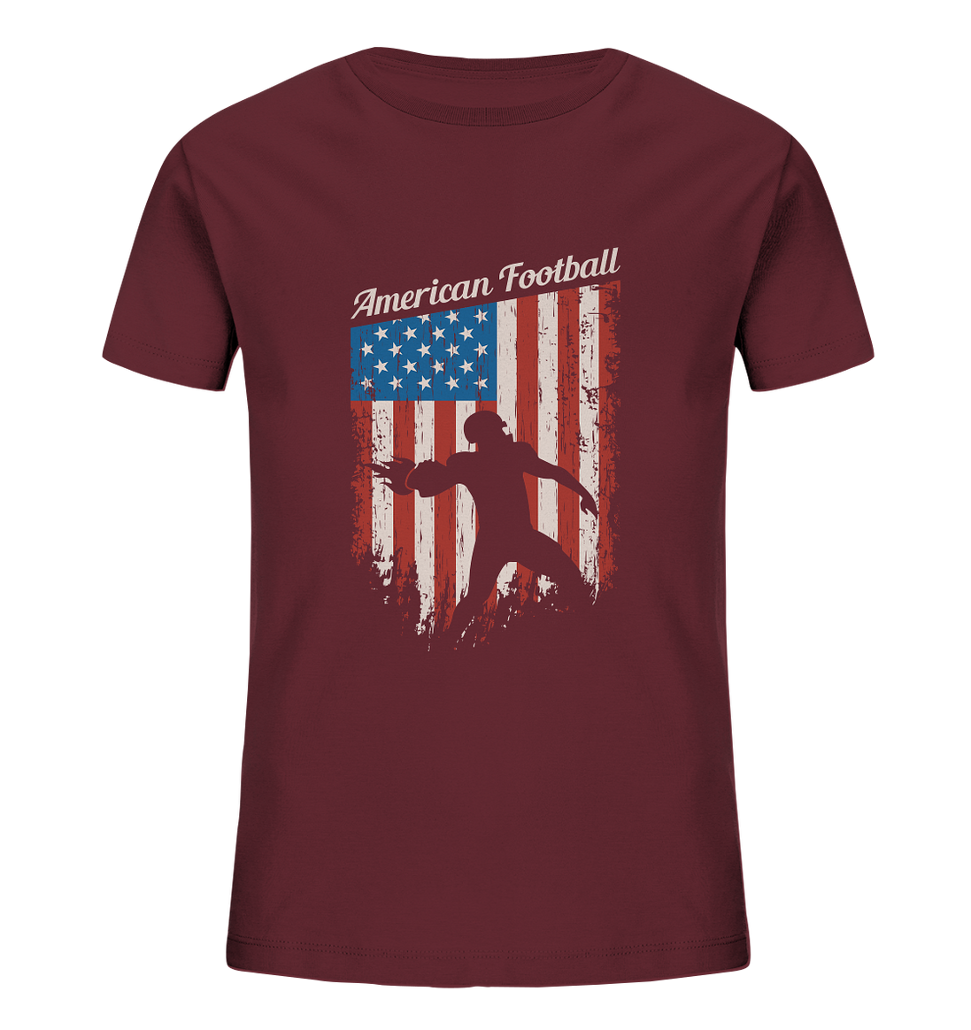 American Football Banner - Kids Organic Shirt