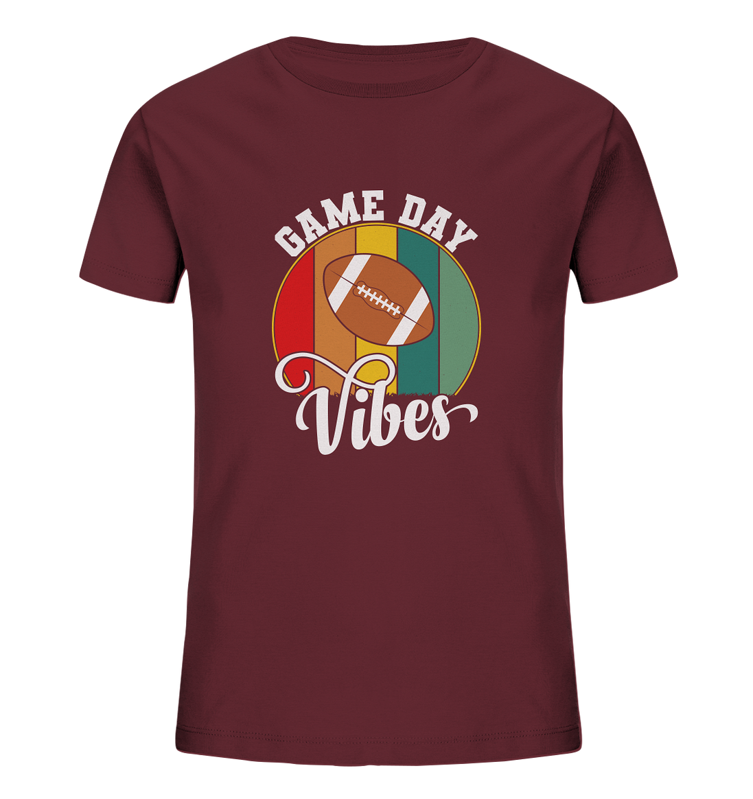 Game Day Vibes White - Kids Organic Shirt