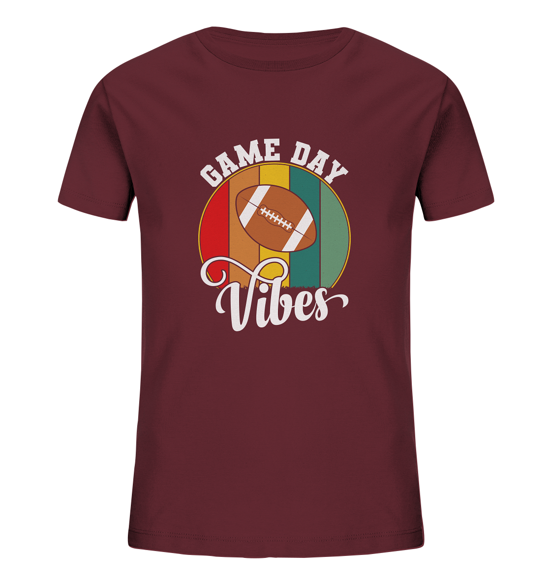 Game Day Vibes White - Kids Organic Shirt