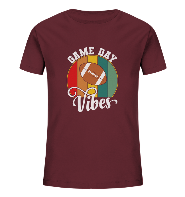 Game Day Vibes White - Kids Organic Shirt