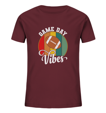 Game Day Vibes White - Kids Organic Shirt