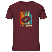 Football is my Therapy - Kids Organic Shirt