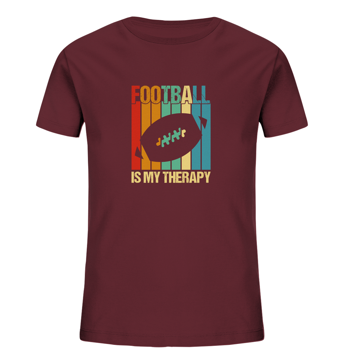 Football is my Therapy - Kids Organic Shirt