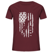 USA Flag Fight - Kids Organic Shirt