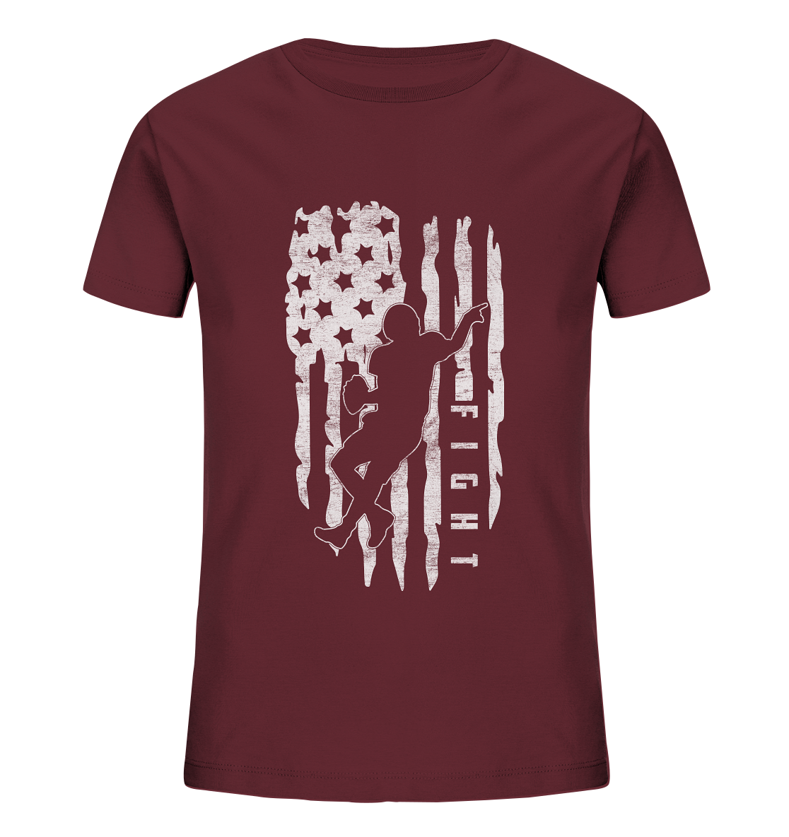 USA Flag Fight - Kids Organic Shirt