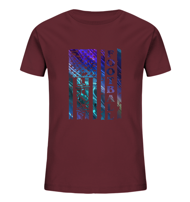 USA Football Flag - Kids Organic Shirt