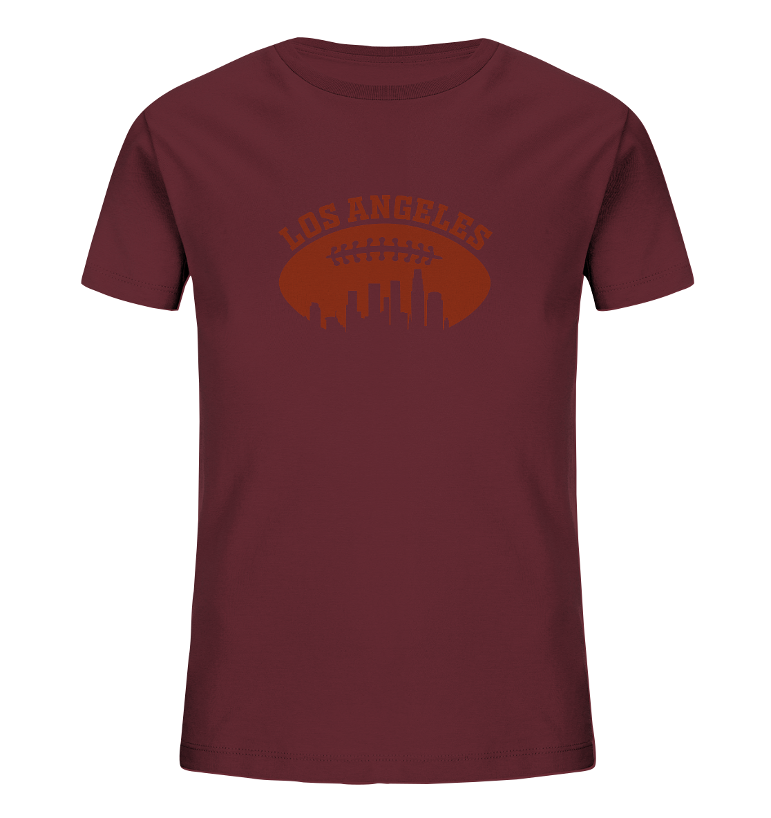 Los Angeles Football Silhouette - Kids Organic Shirt