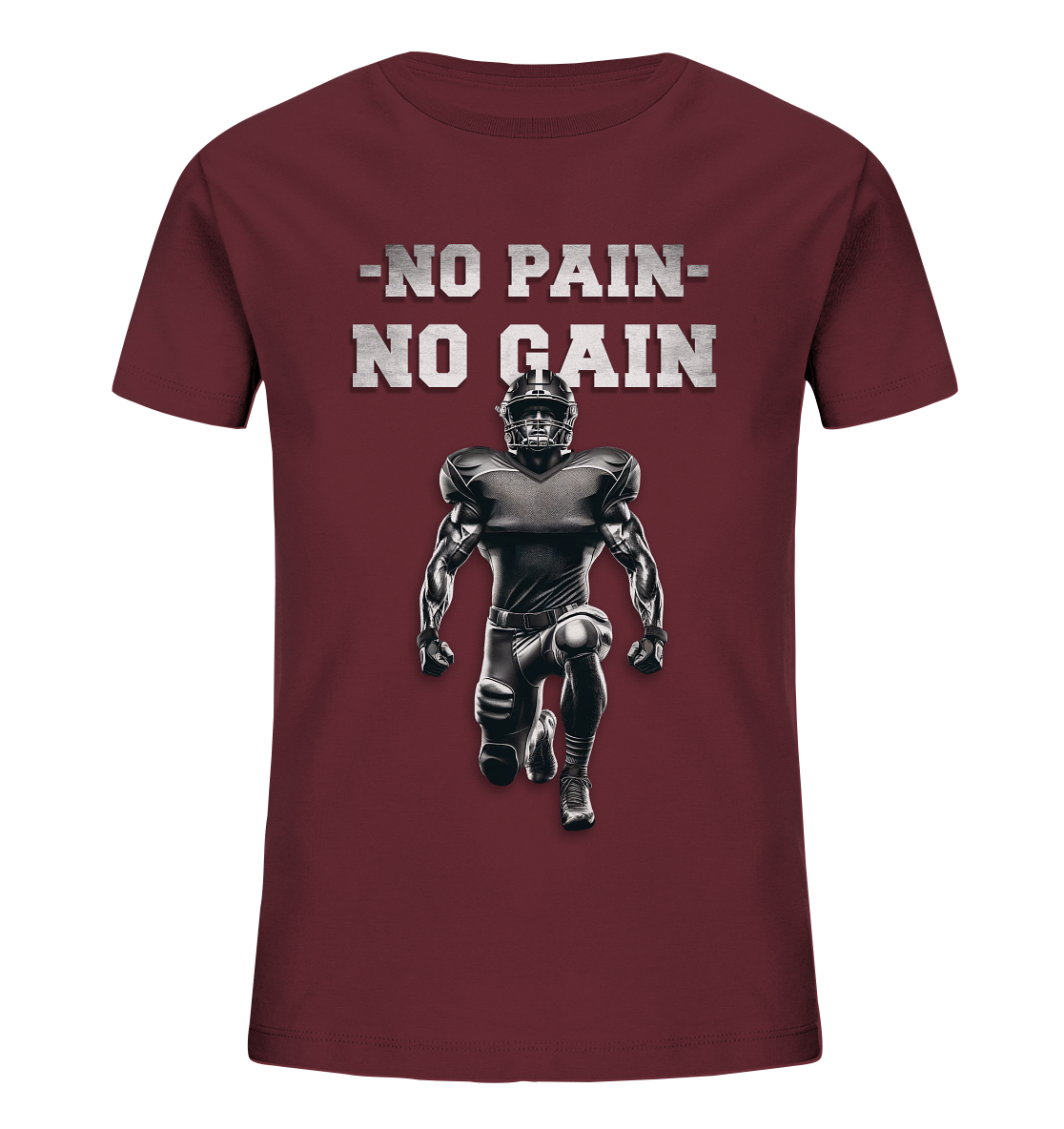 No Pain No Gain Metal - Kids Organic Shirt