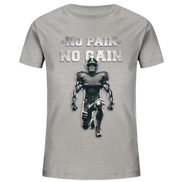 No Pain No Gain Metal - Kids Organic Shirt
