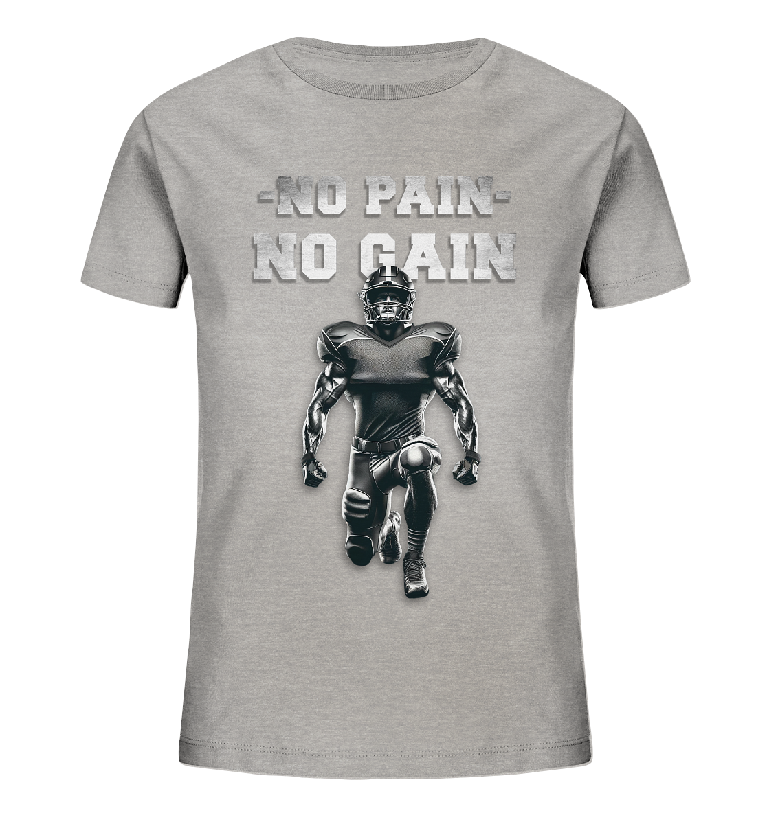 No Pain No Gain Metal - Kids Organic Shirt