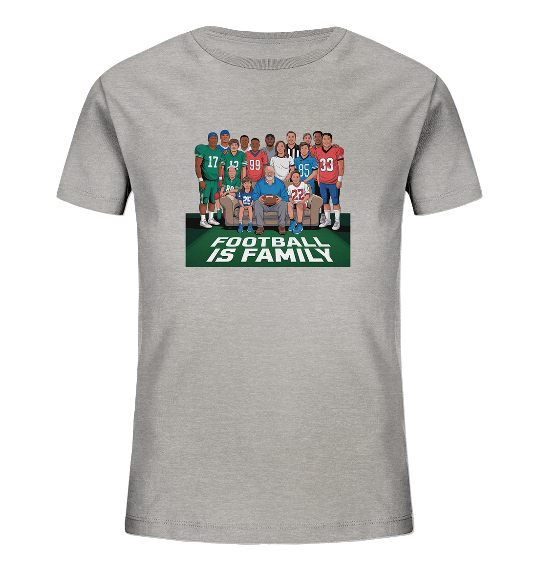 Football is Family - Kids Organic Shirt
