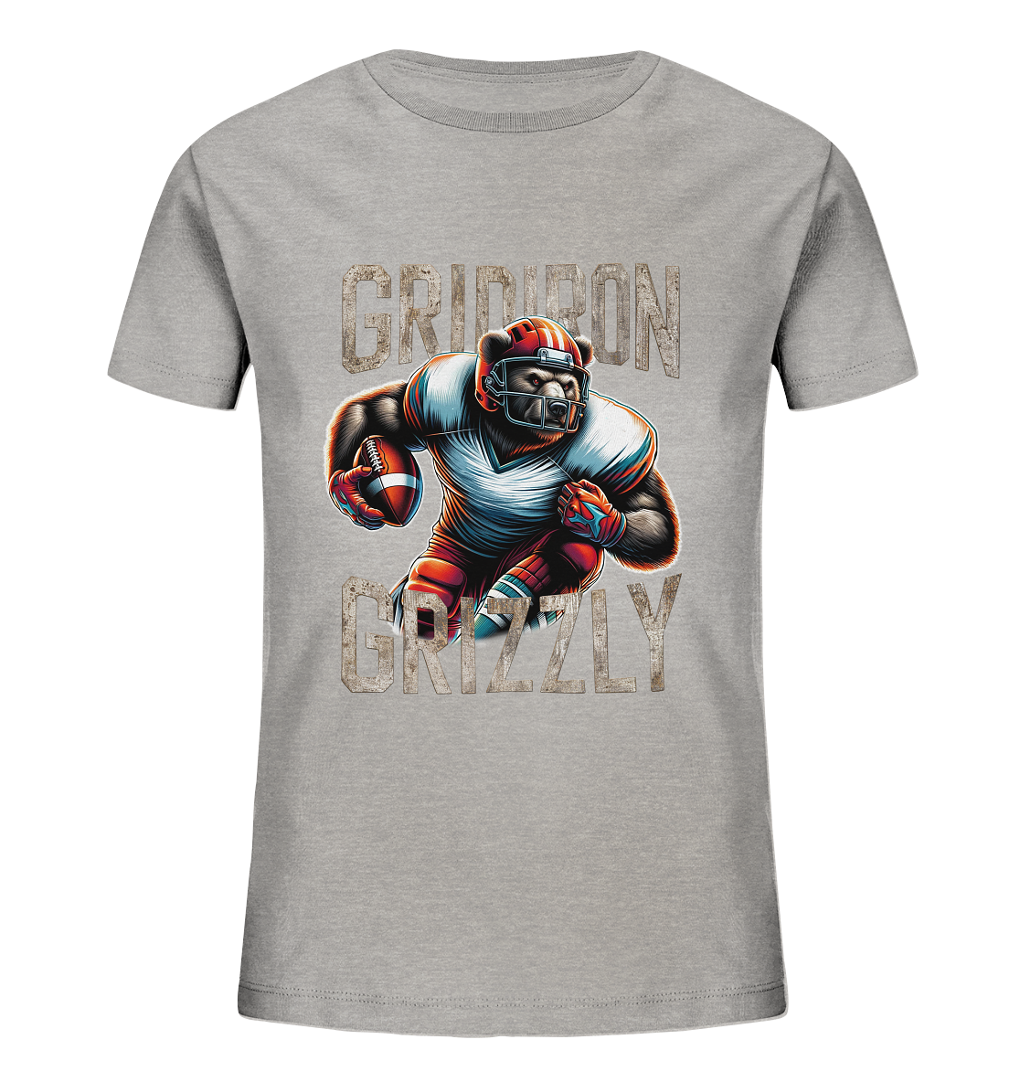 Gridiron Grizzly - Kids Organic Shirt