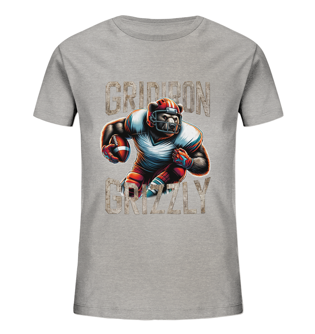 Gridiron Grizzly - Kids Organic Shirt
