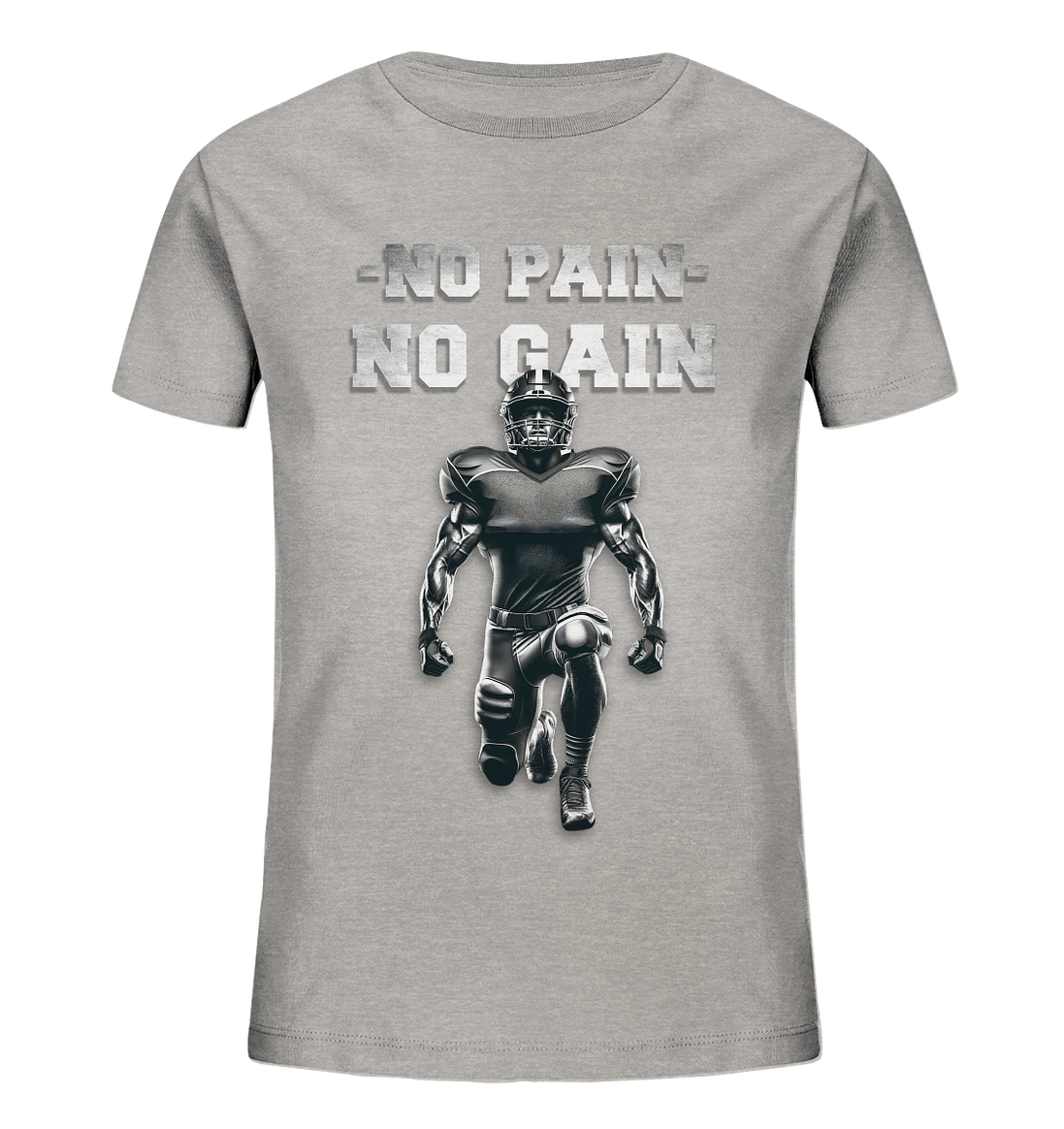 No Pain No Gain Metal - Kids Organic Shirt