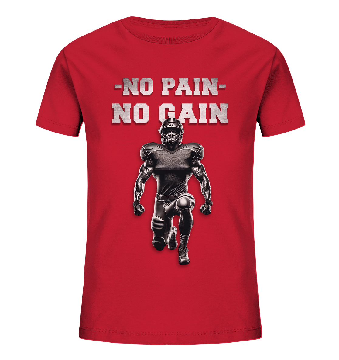 No Pain No Gain Metal - Kids Organic Shirt