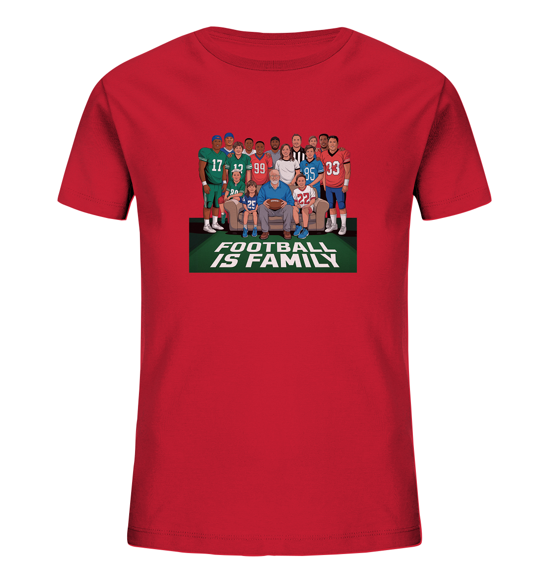 Football is Family - Kids Organic Shirt