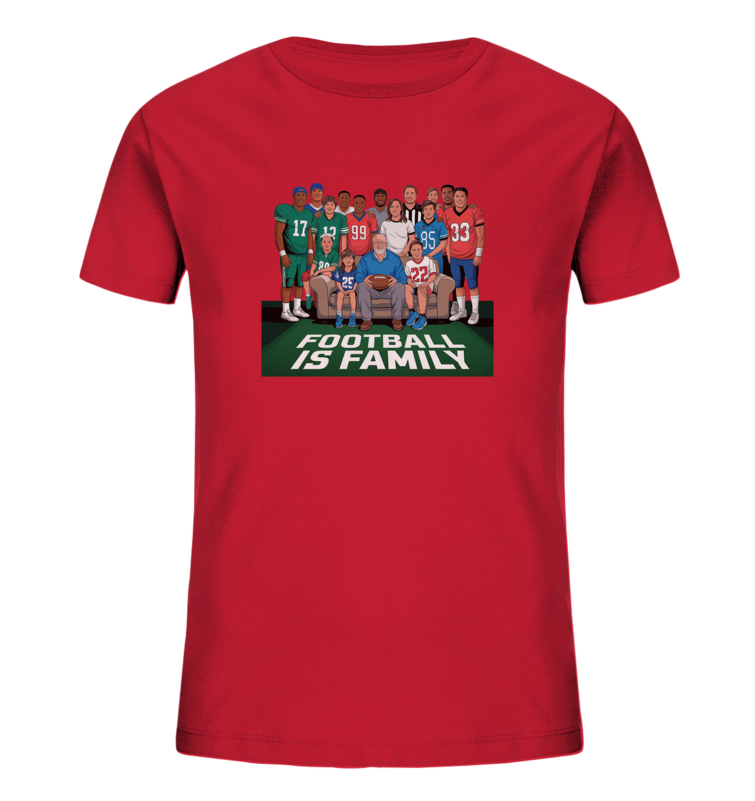 Football is Family - Kids Organic Shirt
