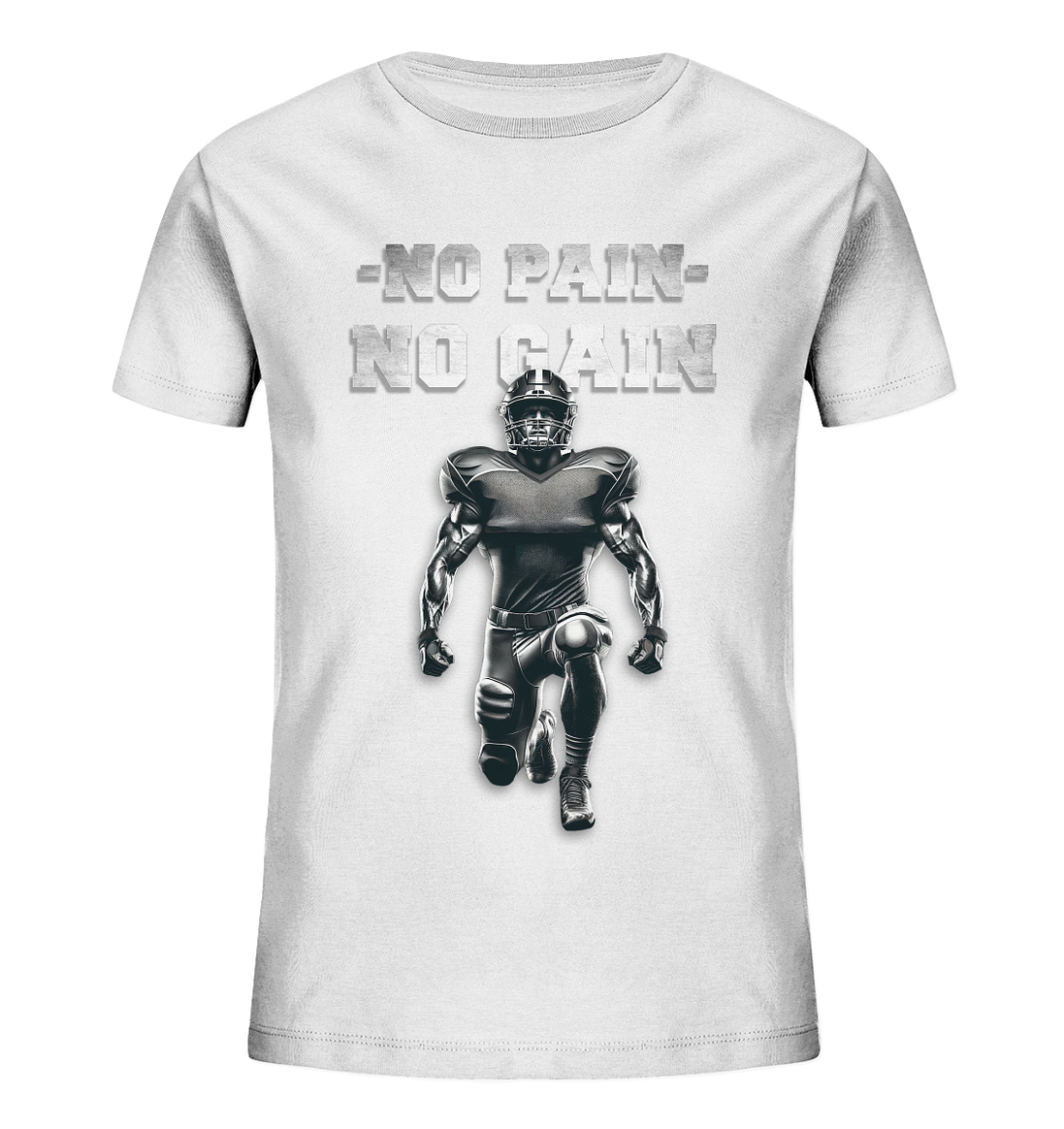 No Pain No Gain Metal - Kids Organic Shirt