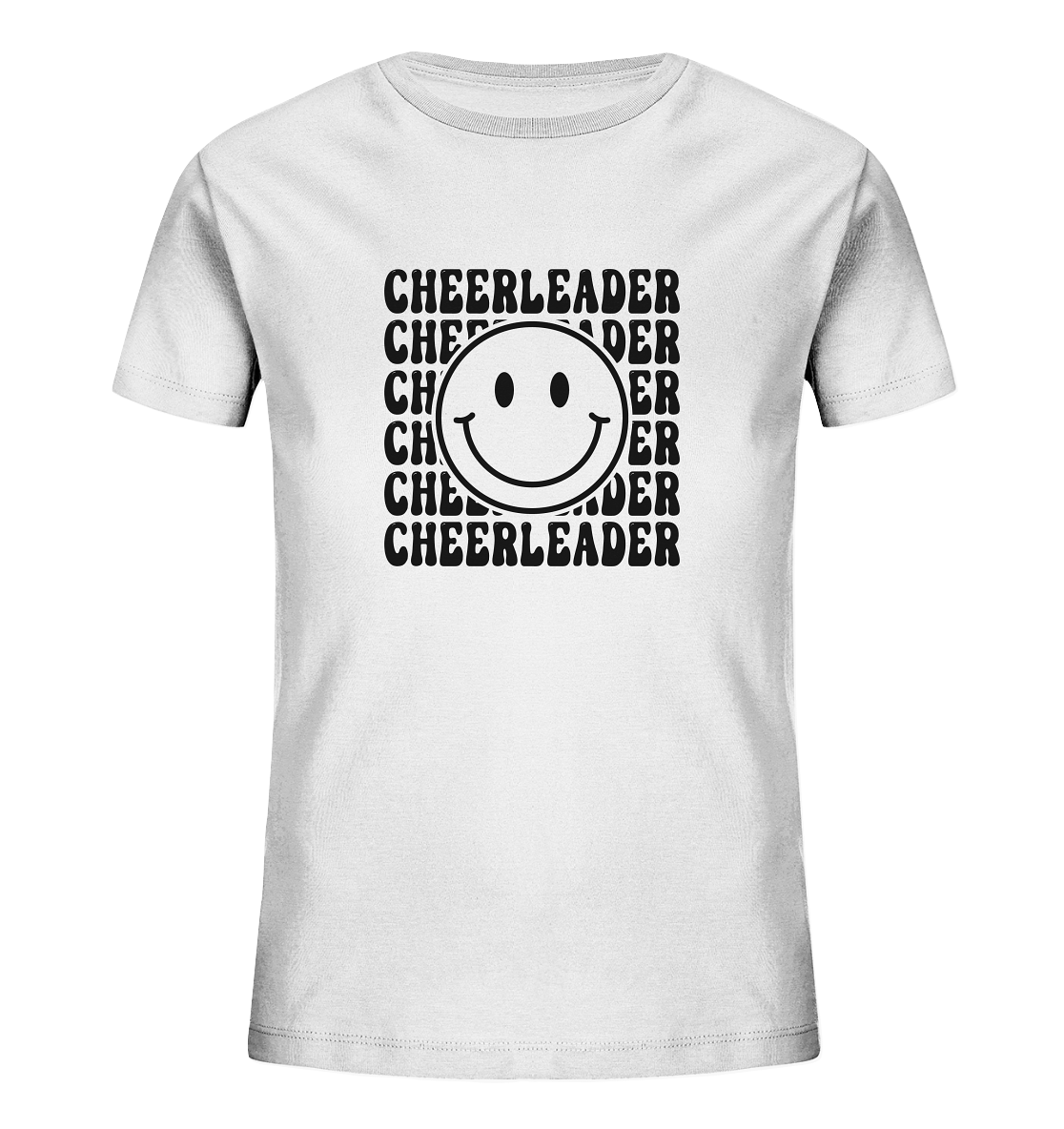 Cheerleader Smiley - Kids Organic Shirt