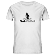 Playoff Flag Football  Women black  - Kids Organic Shirt