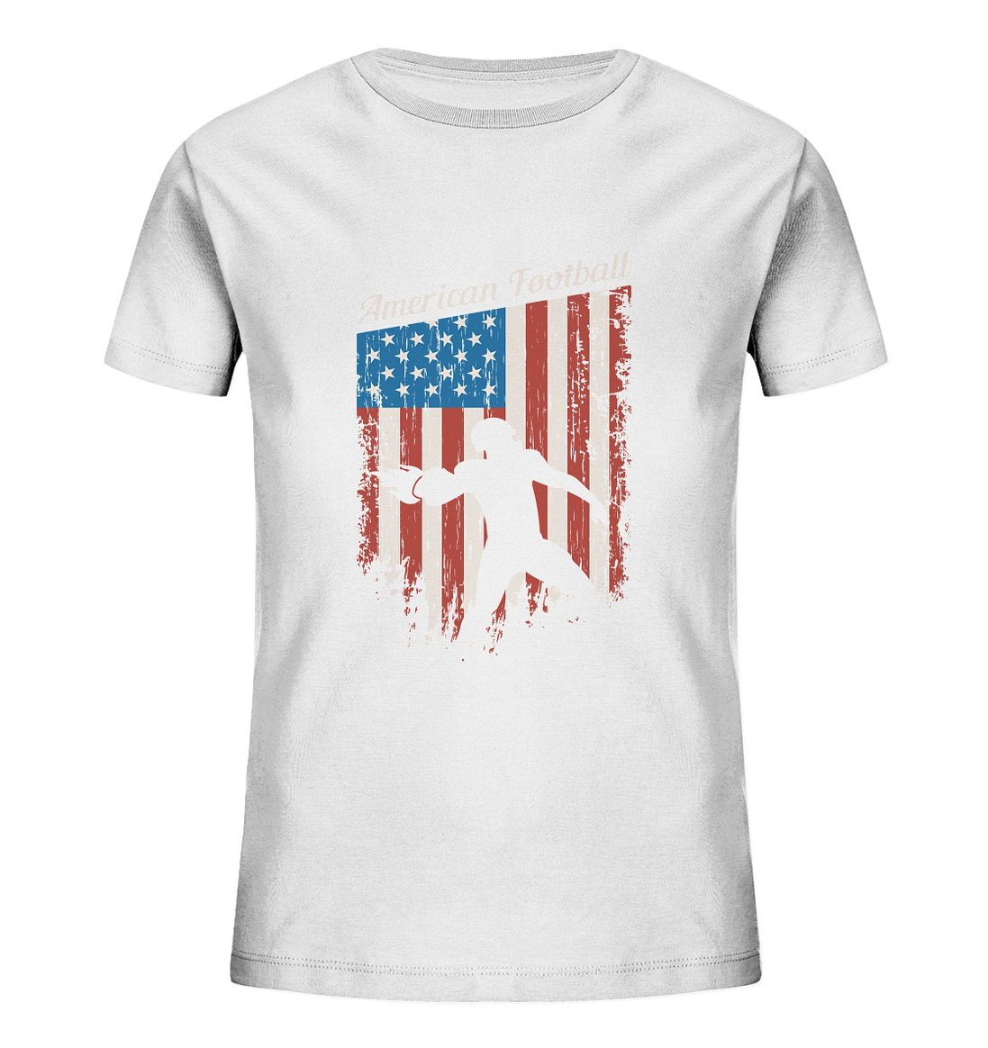 American Football Banner - Kids Organic Shirt