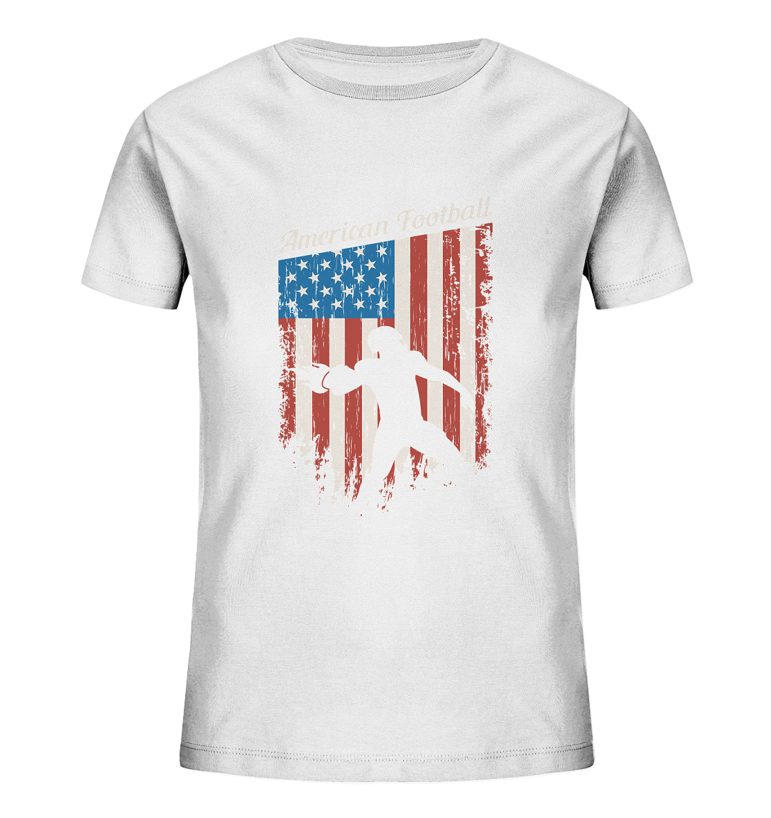 American Football Banner - Kids Organic Shirt