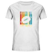 Football is my Therapy - Kids Organic Shirt