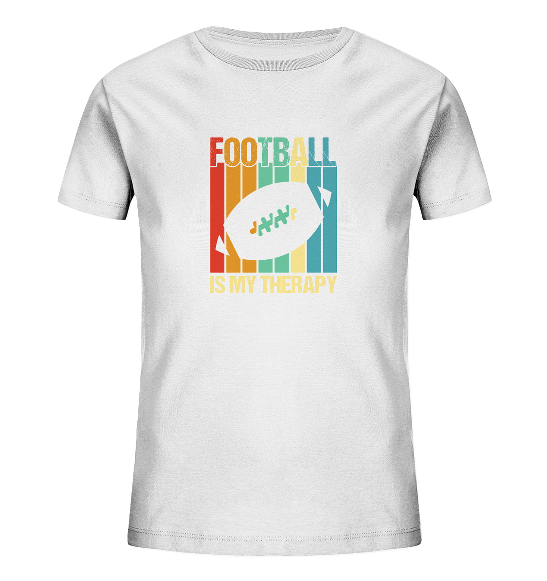 Football is my Therapy - Kids Organic Shirt