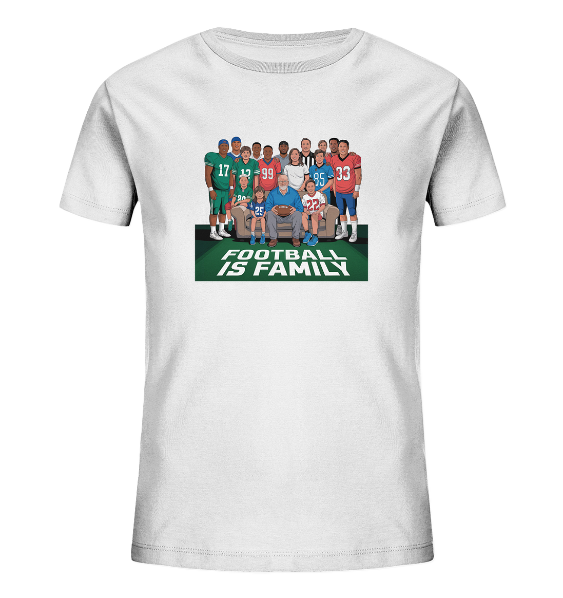 Football is Family - Kids Organic Shirt