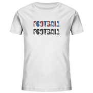 Football Silhouette - Kids Organic Shirt