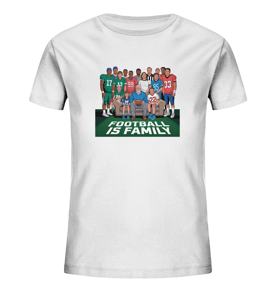 Football is Family - Kids Organic Shirt