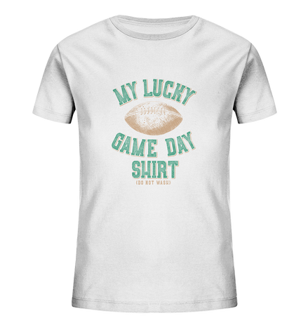 My Lucky Game Day Shirt   - Kids Organic Shirt