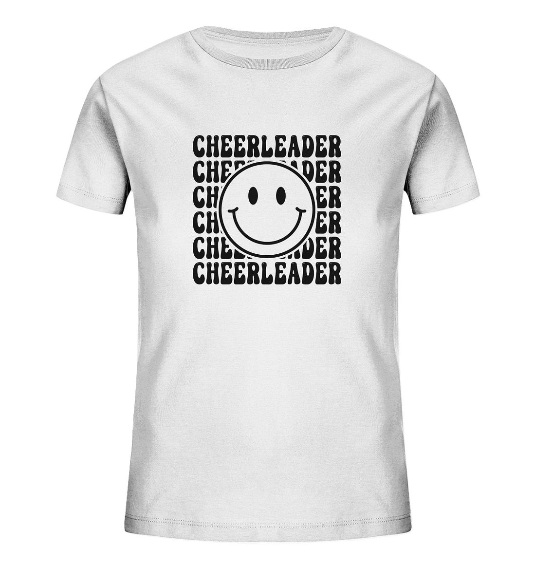Cheerleader Smiley - Kids Organic Shirt
