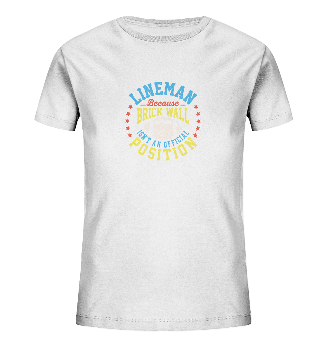 Lineman Brick Wall - Kids Organic Shirt