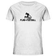 Playoff Flag Football Men Black - Kids Organic Shirt