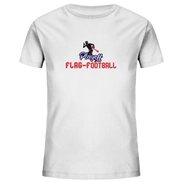 Playoff Flag Football  Men red - Kids Organic Shirt