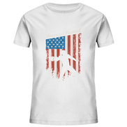 American Football Banner - Kids Organic Shirt