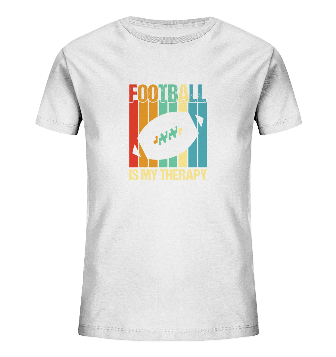Football is my Therapy - Kids Organic Shirt