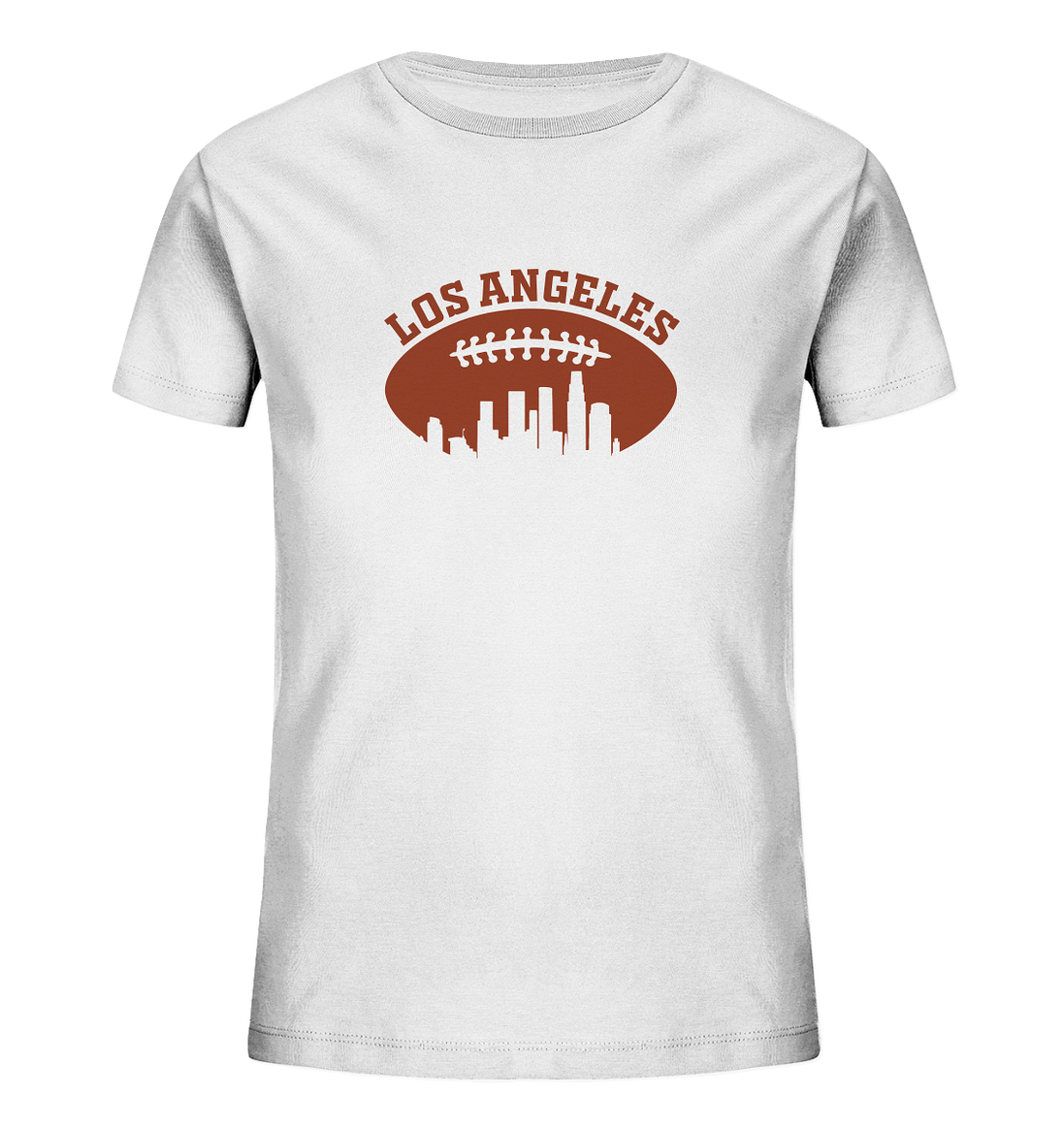 Los Angeles Football Silhouette - Kids Organic Shirt
