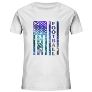 USA Football Flag - Kids Organic Shirt