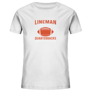 Lineman Quarterback Heroes - Kids Organic Shirt